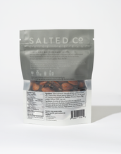 Load image into Gallery viewer, Spanish almonds, Heirloom Peanuts, Smoked Tea Salt Pouch