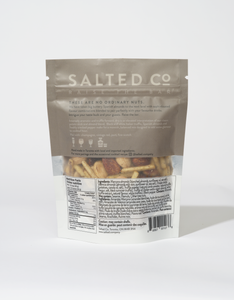 Marcona & Valencia Almonds, Potato Sticks, Truffle Pouch