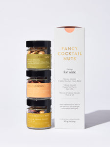 Nut Pairings: TRIO for wine gift box